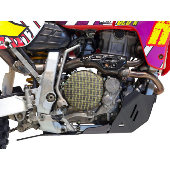 Sabot AXP avec protection de biellette Honda 650 XR 2000-2007 - Noir