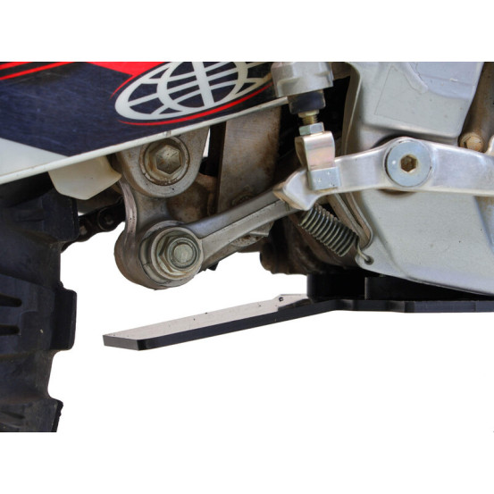 Sabot AXP avec protection de biellette Honda 650 XR 2000-2007 - Noir