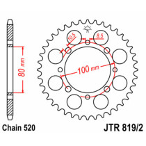 Couronne acier JT - Pas 520 - SUZUKI 250cc