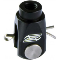 Chape pédale de frein SCAR Kawasaki KX/KXF BETA RR Noir