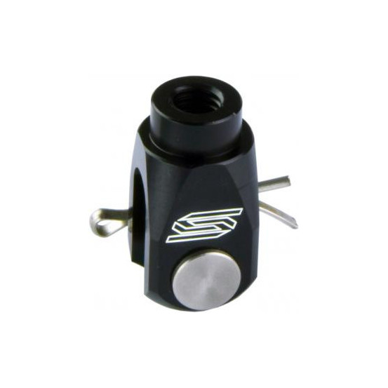 Chape pédale de frein SCAR Kawasaki KX/KXF BETA RR Noir