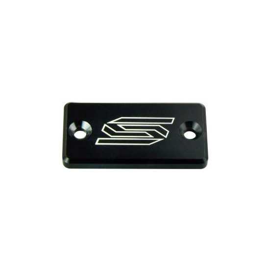 Couvercle de maitre cylindre frein avant SCAR Kawasaki / Suzuki / Yamaha Noir
