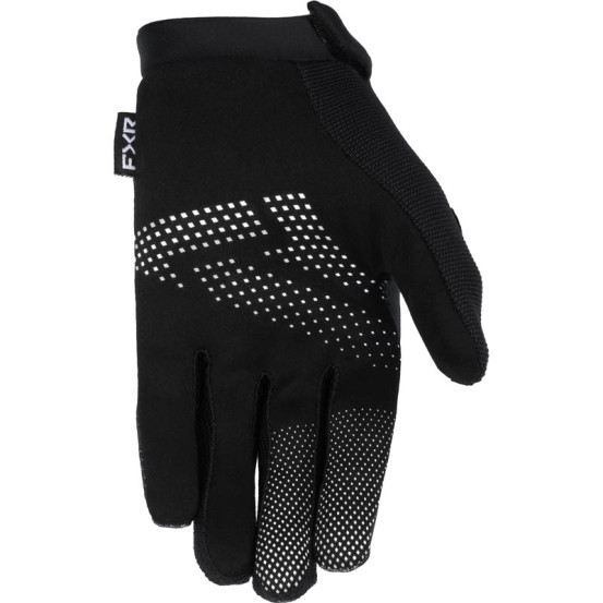 Gants cross enfant FXR Reflex - Noir Blanc
