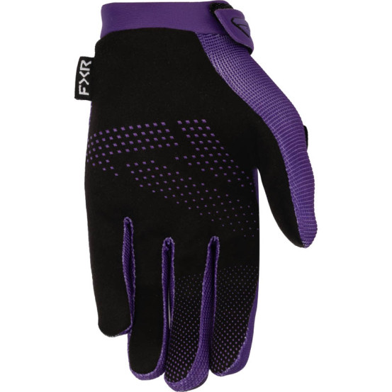 Gants cross enfant FXR Reflex - Violet Blanc