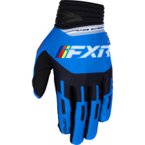 Gants cross FXR Apex - Bleu Noir