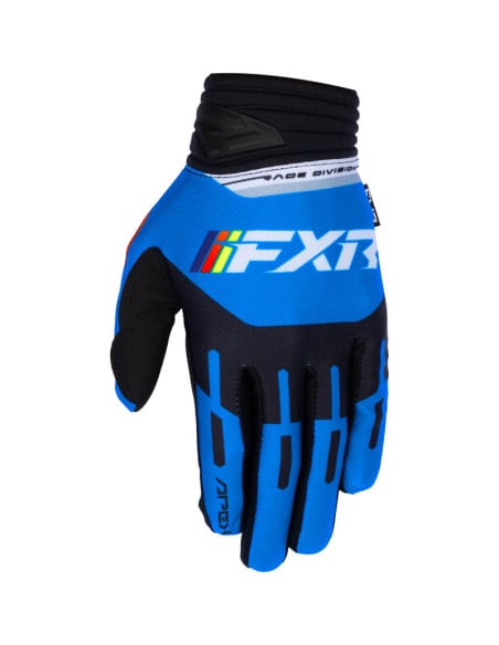 Gants cross FXR Apex - Bleu Noir