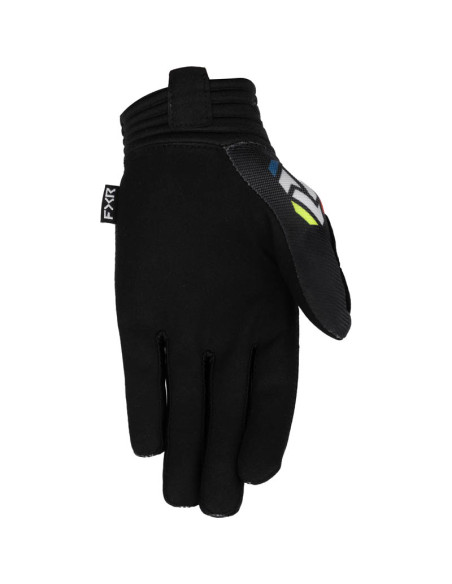 Gants cross FXR Apex - Noir Blanc