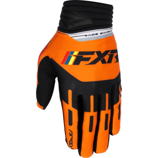 Gants cross FXR Apex - Orange Noir