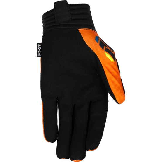 Gants cross FXR Apex - Orange Noir