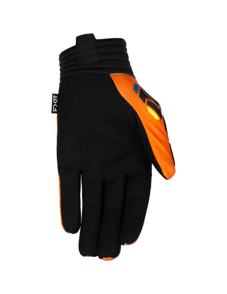 Gants cross FXR Apex - Orange Noir