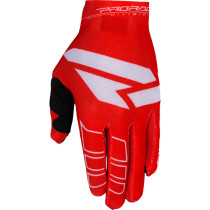 Gants cross FXR Pro-Fit Air - Rouge Blanc