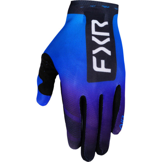 Gants cross FXR Pro-Fit Air - Noir Violet Bleu