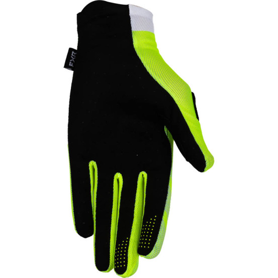 Gants cross FXR Pro-Fit Air - Jaune Fluo Blanc