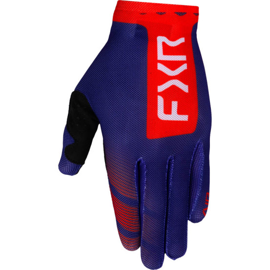 Gants cross FXR Pro-Fit Air - Bleu Rouge