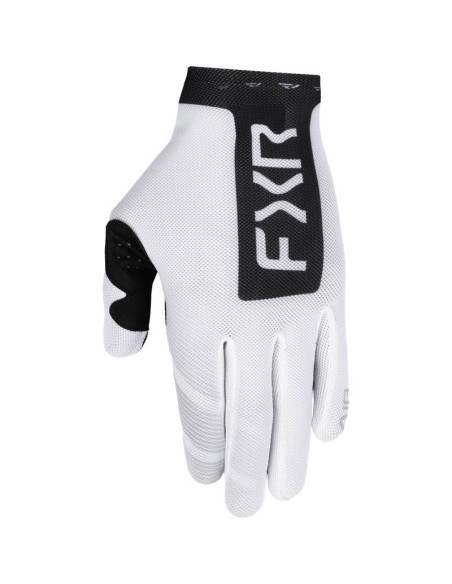 Gants cross FXR Pro-Fit Air - Blanc Noir