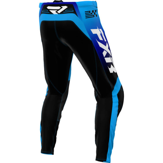 Pantalon cross enfant FXR 2026 Clutch - Bleu Noir Blanc