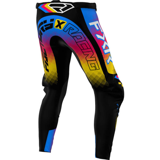 Pantalon cross FXR 2026 Podium Gladiator - Noir Bleu Razz