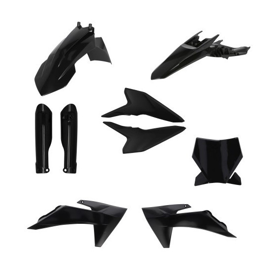 Kit plastiques complet - Noir - ACERBIS KTM 50 SX 2024