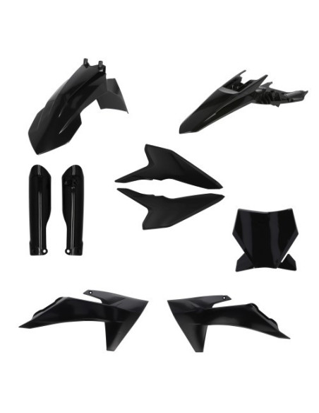 Kit plastiques complet - Noir - ACERBIS KTM 50 SX 2024
