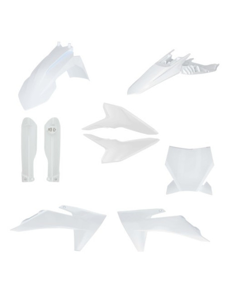 Kit plastiques complet - Blanc - ACERBIS KTM 50 SX 2024