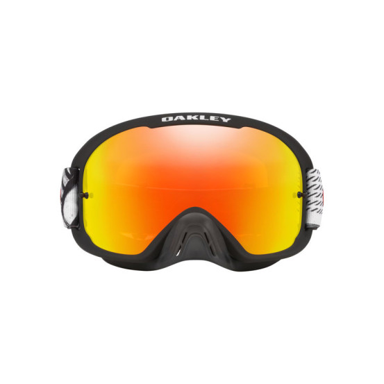 Masque cross OAKLEY O-Frame 2.0 Pro MX Self Matser - Noir Rouge