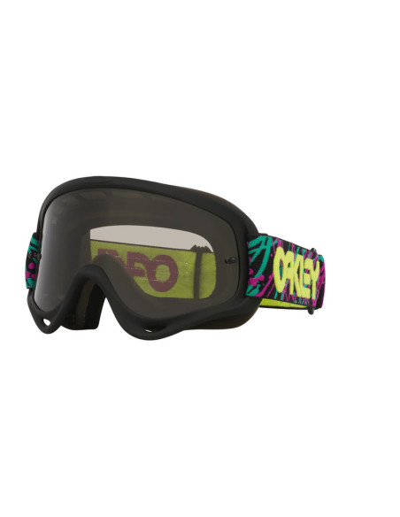Masque cross OAKLEY O-Frame Heritage Collection - Noir Fumé Foncé