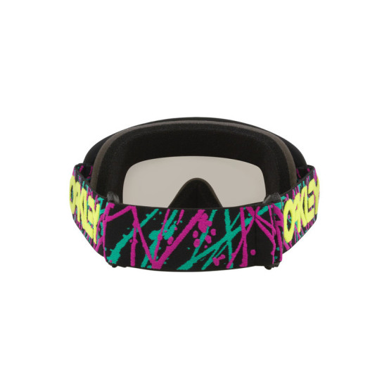 Masque cross OAKLEY O-Frame Heritage Collection - Noir Fumé Foncé