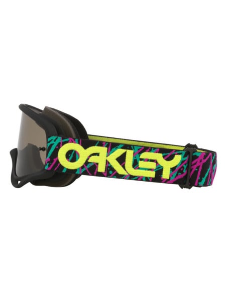 Masque cross OAKLEY O-Frame Heritage Collection - Noir Fumé Foncé