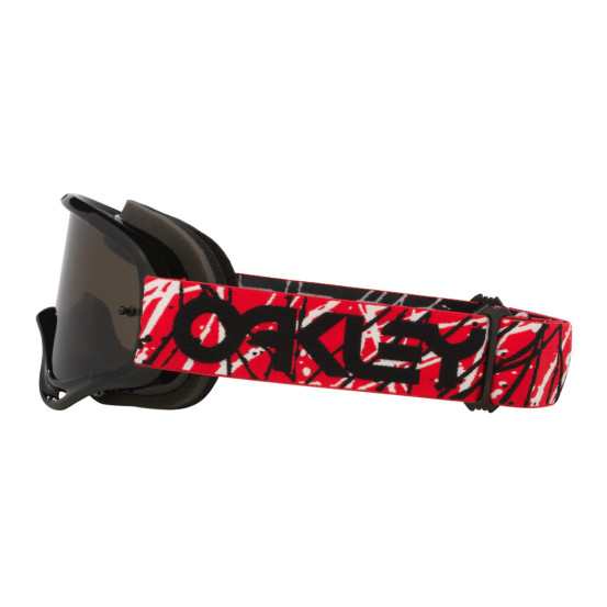 Masque cross OAKLEY O-Frame Heritage Collection - Noir Fumé Clair
