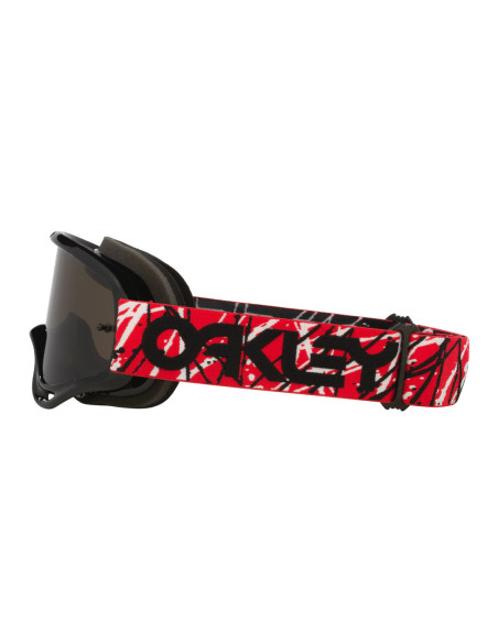 Masque cross OAKLEY O-Frame Heritage Collection - Noir Fumé Clair