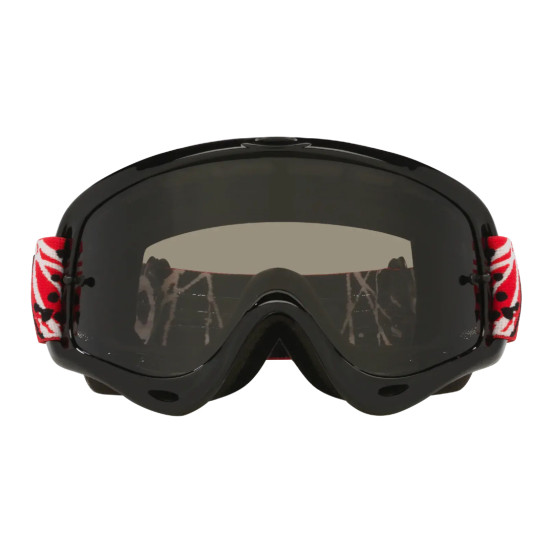 Masque cross OAKLEY O-Frame Heritage Collection - Noir Fumé Clair