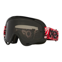 Masque cross OAKLEY O-Frame Heritage Collection - Noir Fumé Clair