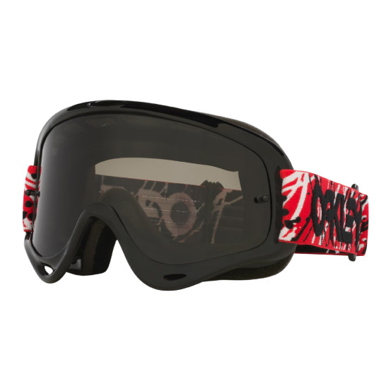 Masque cross OAKLEY O-Frame Heritage Collection - Noir Fumé Clair
