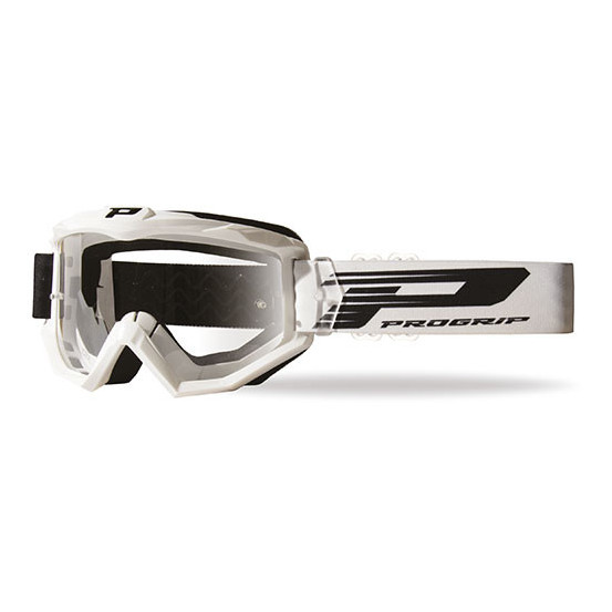 Masque cross Progrip Atzaki Base 3201 - Blanc