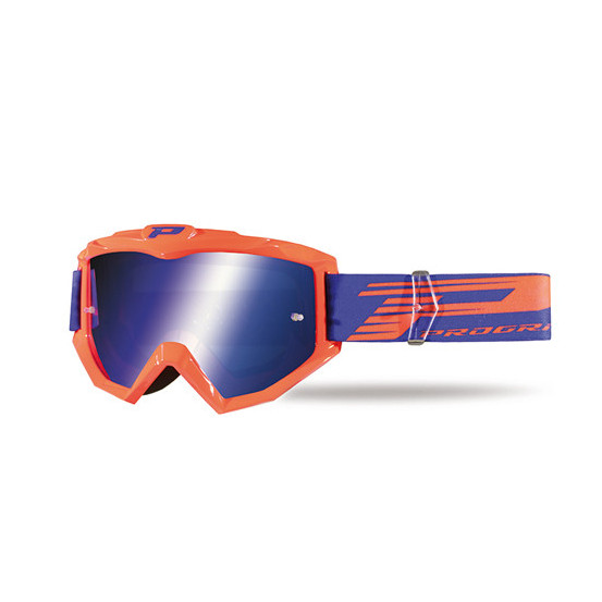 Masque cross Progrip Atzaki Base 3201 - TR Orange fluo