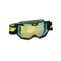 Masque cross Progrip Vista Mirror 3303 - Noir Cyan
