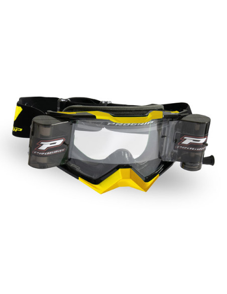 Masque cross Progrip Rapid Roll-Off 3309 - Gris Or Noir