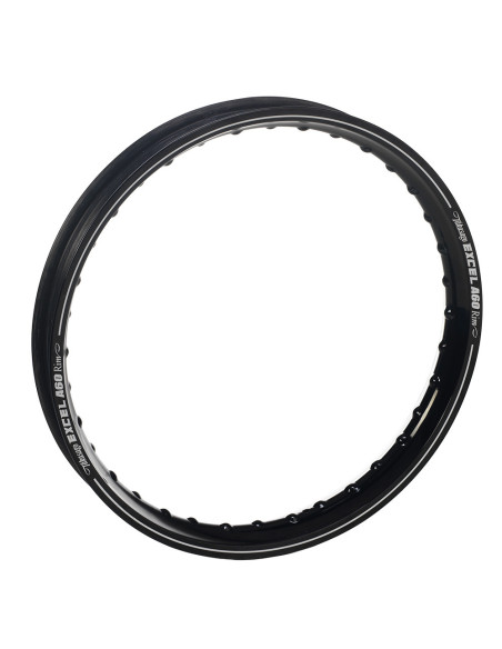 Roue avant complète 21x1,60 HAAN WHEELS - 36 rayons - Cercle EXCEL A60 noir / Moyeu argent - HONDA