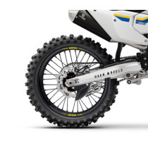 Roue arrière complète 17x5,00 HAAN WHEELS - 36 rayons - Cercle EXCEL noir / Moyeu noir - HUSQVARNA / KTM