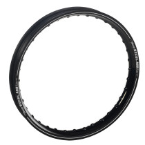 Roue avant complète 21x1,60 HAAN WHEELS - 36 rayons - Cercle EXCEL A60 noir / Moyeu bleu - SHERCO 2