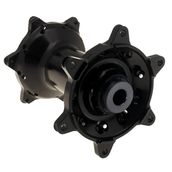 Roue avant complète 21x1,60 HAAN WHEELS - 36 rayons - Cercle EXCEL noir / Moyeu noir - GASGAS / HUSQVARNA / KTM