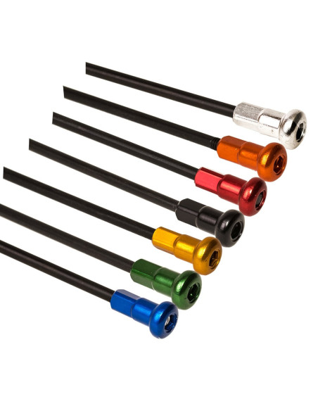 Roue arrière complète 18x2,15 HAAN WHEELS - 36 rayons - Cercle EXCEL A60 noir / Moyeu orange - GASGAS / HUSQVARNA / KTM