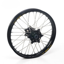 Roue arrière complète 18x2,15 HAAN WHEELS - 36 rayons - Cercle EXCEL noir / Moyeu noir - HUSQVARNA / KTM / STARK