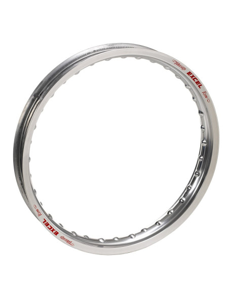 Roue avant complète 17x3,50 HAAN WHEELS - 36 rayons - Cercle EXCEL argent / Moyeu bleu - HUSQVARNA / KTM