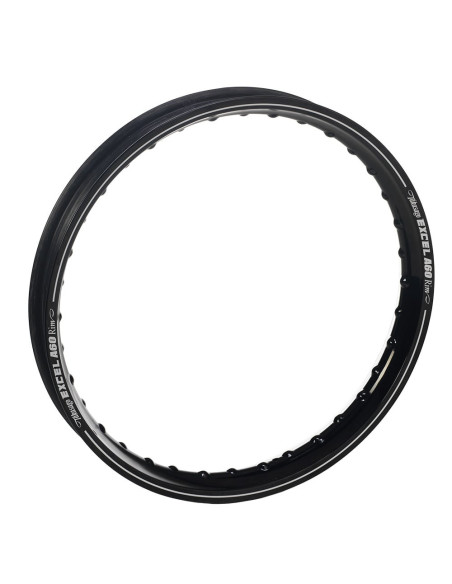 Roue arrière complète 19x2,15 HAAN WHEELS - 36 rayons - Cercle EXCEL A60 noir / Moyeu orange - HUSQVARNA / KTM / STARK
