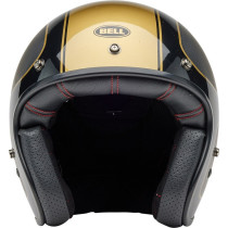 Casque moto jet Bell Custom 500 Carbon Rsd - Noir Mat Or 2