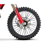 Roue avant complète 21x1,60 HAAN WHEELS - 36 rayons - Cercle EXCEL A60 noir / Moyeu noir - HUSQVARNA / KTM / STARK