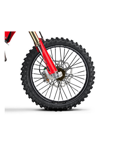 Roue avant complète 21x1,60 HAAN WHEELS - 36 rayons - Cercle EXCEL A60 noir / Moyeu noir - HUSQVARNA / KTM / STARK
