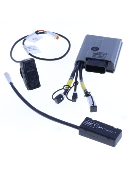 Boitier CDI ECU SX1 PRO 4T GET + Commodo SX1 + Boitier paramétrage WIFI SX1 - GAS GAS Husqvarna KTM 350