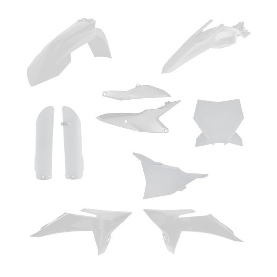 Kit plastiques complet - Blanc - ACERBIS KTM 85 SX 2025